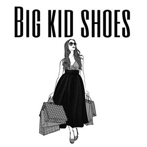 Big kids shoes section